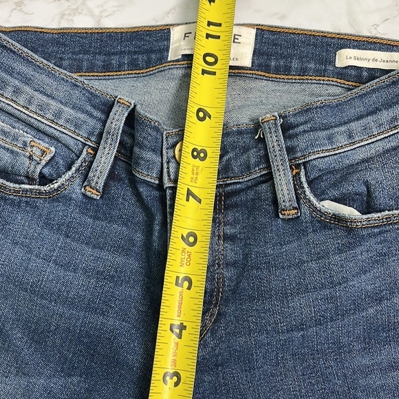 Frame Denim Women's Le Skinny De Jeanne Cotton-Blend Jeans Size 25 - Picture 4 of 9